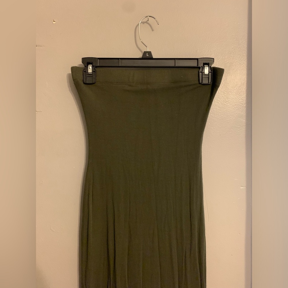 Fashion Nova Olive Maxi Dress